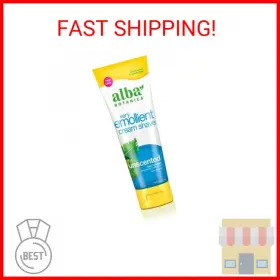 0694026 Alba Botanica Very Emollient Cream Shave Unscented 8 Oz