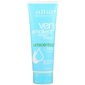 56152 Alba Botanica Very Emollient Cream Shave Unscented 8 Oz 56152 Alba Botanica Very Emollient Cream Shave Unscented 8 Oz