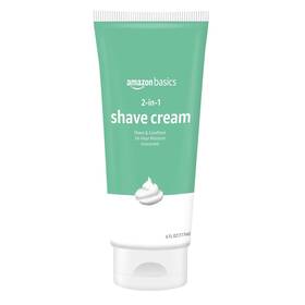 Amazon Basics 195515012638 2-in-1 Shave Cream Fragrance Free 6 Fl. Oz. 2 Pack Previous