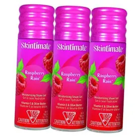 W0054900 Amazonus/haza9 Raspberry Rain Shave Gel For Women 3 Pack Shaving Cream Womens