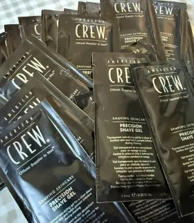 American Crew 061886233882 Precision Shave Gel 7.4 Ml/ 0.25 Fl Oz Packs Bundle Of 25 New American Crew 061886233882 Precision Shave Gel 7.4 Ml/ 0.25 Fl Oz Packs Bundle Of 25 New
