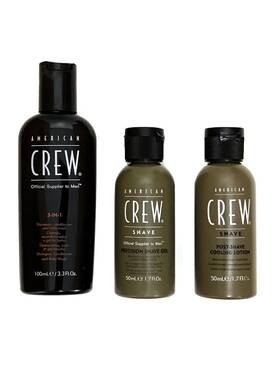 American Crew 669316067789 Travel Grooming Kit