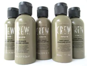 American Crew 738678243251 Post-shave Cooling Lotion 1.7 Oz Pack Of 5 Tr Avel Size See Note