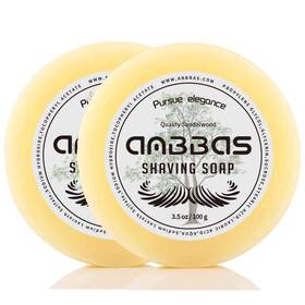 Anbbas 749789006543 Quality Sandalwood Shaving Soap Puck Refill For Men Barber Traditional