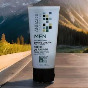 Andalou Naturals Idx Hg2290617 - Men Smooth Glide Shave Cream 6 Fl Oz