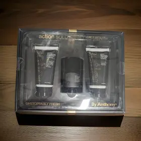 02609-96245-7 Anthony Action Solutions For Men By 3-piece Shaving Set New In Gift Box M-6469