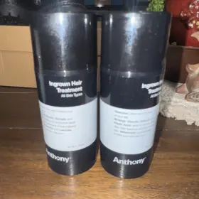 Anthony 802609100255 Ingrown Hair Treatment 3 Fl Oz Pack Of 2 For All Skin Types
