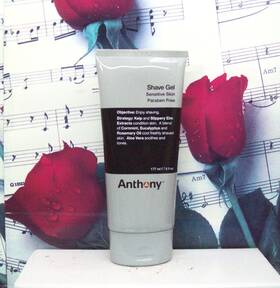 Anthony 802609100286 6.0 Oz. Sensitive Skin Shave Gel