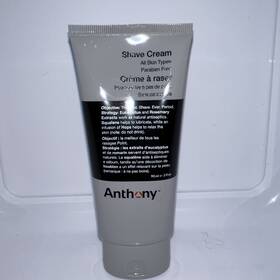 Anthony 802609960750 Shave Cream All Skin Types 3 Oz New Sealed
