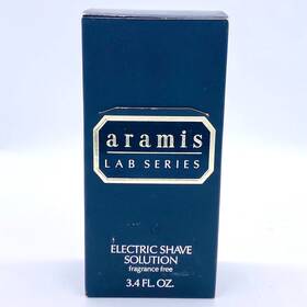Aramis 022548120989 Lab Series For Men Electric Shave Solution 3.4 Oz Oil Free New