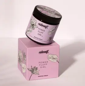 Ashanti 060805960065 Power Fluff Girl - Shaving Cream 120 Ml