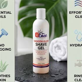 At Ease 618528889337 Smooth Glide Shave Gel Tea Tree Essential Oils Hydrating 4 Fl Oz
