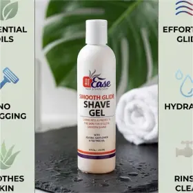 At Ease 618528889337 Smooth Glide Shave Gel Tea Tree Essential Oils Hydrating 4 Fl Oz