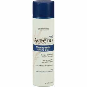 Aveeno 38953 Therapeutic Shave Gel With Natural Colloidal Oatmeal 7oz Pack Of 3