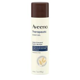 Aveeno 436436 3 Pack Therapeutic Shave Gel With Oat Vitamin E Prevent Razor Bumps