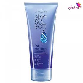 Avon 094000756593 Skin So Soft Fresh And Smooth Moisturizing Meadow Foam Silky Stay Shave Gel
