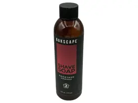 Bakscape 628634798416 Shave Soap For Smoother Shaves 6 Fl Oz No Pump