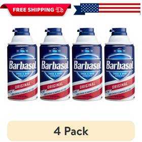 Barbasol 00934 New Original Thick And Rich Shaving Cream For Men 10 Oz. Pack Of 4