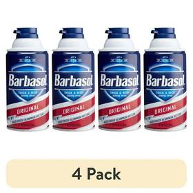 Barbasol 009341 Original Thick And Rich Shaving Cream For Men 10 Oz Pack Of 4