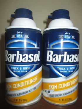 Barbasol 051009002809 2x Thick And Rich Shaving Cream Skin Conditioner 10 Oz Barbasol 051009002809 2x Thick And Rich Shaving Cream Skin Conditioner 10 Oz