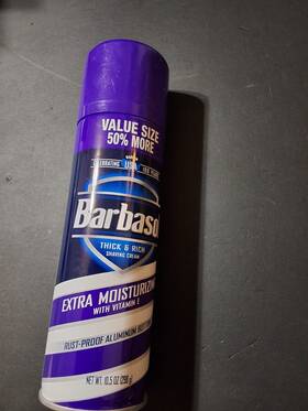 Barbasol 051009010071 Thick And Rich Shaving Cream 10.5 Oz Discontinued Extra Moisturizing Nos