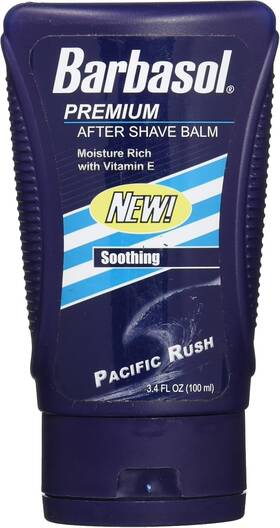 Barbasol 051009503061 New Premium After Shave Balm Pacific Rush 3.4 Fl Oz