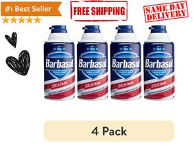 Barbasol 313109542549 Original Thick And Rich Shaving Cream For Men 4 Pack 10 Oz