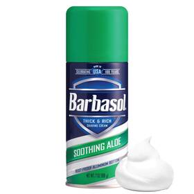 Barbasol 616045047094 Thick And Rich Soothing Aloe Shaving Cream Rust-proof 7oz 3 Pack