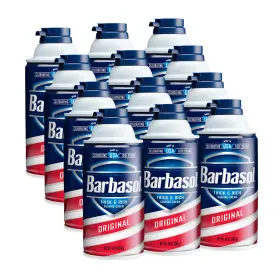 Barbasol 705353020438 Original Thick And Rich Shaving Cream Foam For All Skin Types