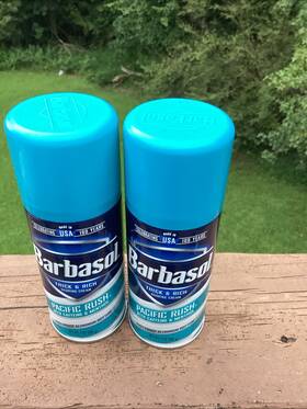 Barbasol 767571570546 Thick And Rich Pacific Rush Shaving Cream 7.0 Ounce Pack Of 2