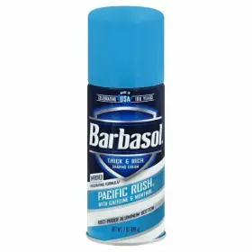 Barbasol 767571570553 Thick And Rich Pacific Rush Shaving Cream 7.0 Ounce Pack Of 3