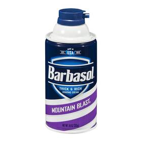 Barbasol M-bb-2813 Mountain Blast Thick And Rich Shaving Cream For Men 10 Ounce