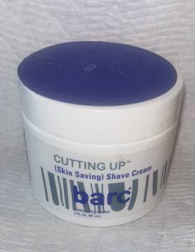 Barc 850821001065 Cutting Up Skin Saving Shaving Cream 2 Oz Discontinued
