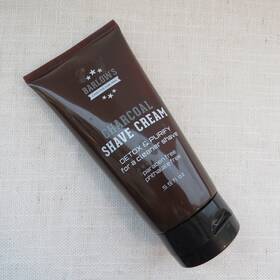 Barlows 809148201078 New Charcoal Shave Cream Detox Purify Paraben Phthalate Free 5.5 Fl Oz