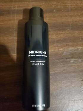 Bath & Body Works 667551309664 And Midnight Mens Collection Shave Gel 6.7 Oz. Full Size