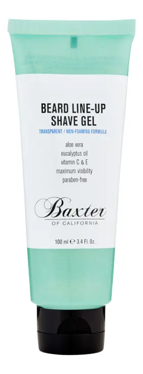 Oz100 Baxter Of California 884486366337 Beard Line-up Shave Gel 3.4 Ml. Shaving Cream And Oz100 Baxter Of California 884486366337 Beard Line-up Shave Gel 3.4 Ml. Shaving Cream And