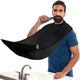 Beard King 853560007046 Bib Apron - As One Size Pack Of 1 Black Lite Version
