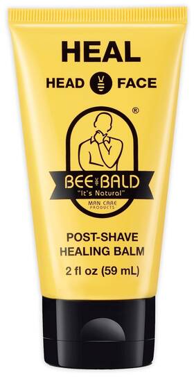 Bee Bald 852664004197 Heal Aftershave For Men Healing Balm Immediately Calms And Soothes Damaged Sk Inch