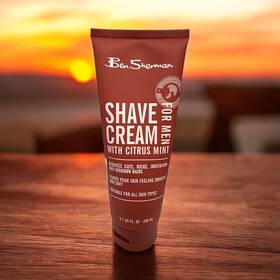 Ben Sherman 849525079630 Mens Shave Cream With Citrus Mint 6.7 Oz