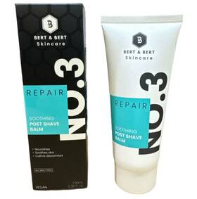 Bert & Bert 031413937121 And No3 Soothing Post Shave Balm Nourishes-soothes Skin Authentic Free