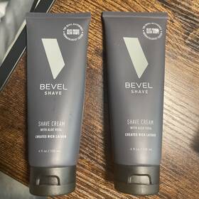 Bevel 810026290411 2 New Shave Cream With Aloe Vera 4 Oz