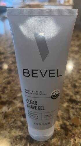 Bevel 810026290985 Essentials Clear Shave Gel For Men Precise Detailing And
