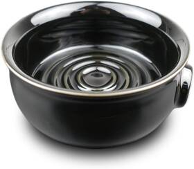 Bicrops 313029012030 Shaving Soap Bowl For Men Easier To Lather Black