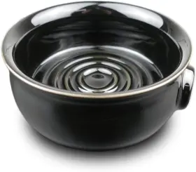 Bicrops 313029012030 Shaving Soap Bowl For Men Easier To Lather Black
