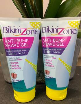 Bikini Zone 018515165251 2 Anti Bump Shave Gel For Sensitive Areas 5 Fl Oz Each