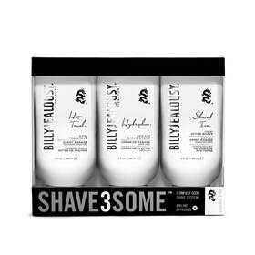 Billy Jealousy 181044000116 Shave3some Travel-size Trio Shaving Kit For Men With Heating P