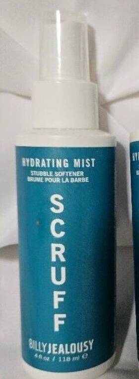 Billy Jealousy 816050021069 Scruff Hydrating Mist Stubble Softener 118ml 4oz Toner