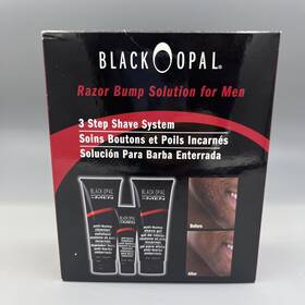 Black Opal 027811052783 3 Step Shave System Anti-bump Gel 4 Oz Cleanser Treatment 1