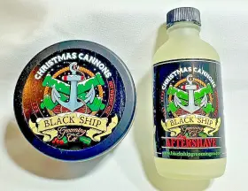 Black Ship Grooming Co. 745499846226 - Christmas Cannons Shave Soap And Aftershave Set # 2
