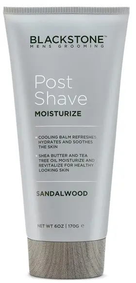 Blackstone 313109087033 Mens Grooming Post Shave Moisturizer With Tea Tree Oil Shea Butter